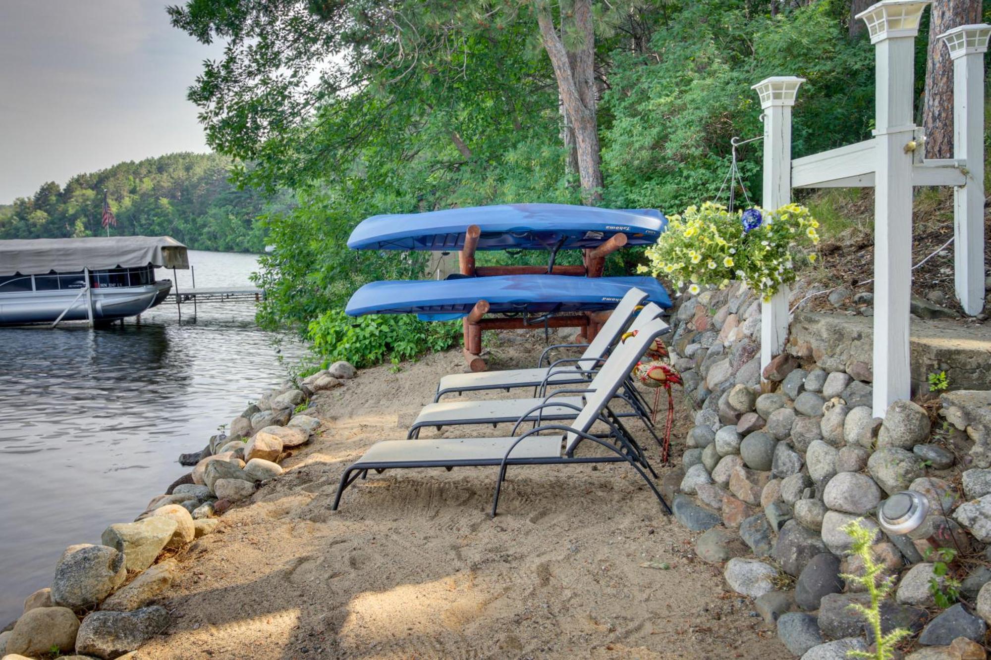 Cozy Minnesota Cabin Stay With Sibley Lake Access! Pequot Lakes Exterior photo