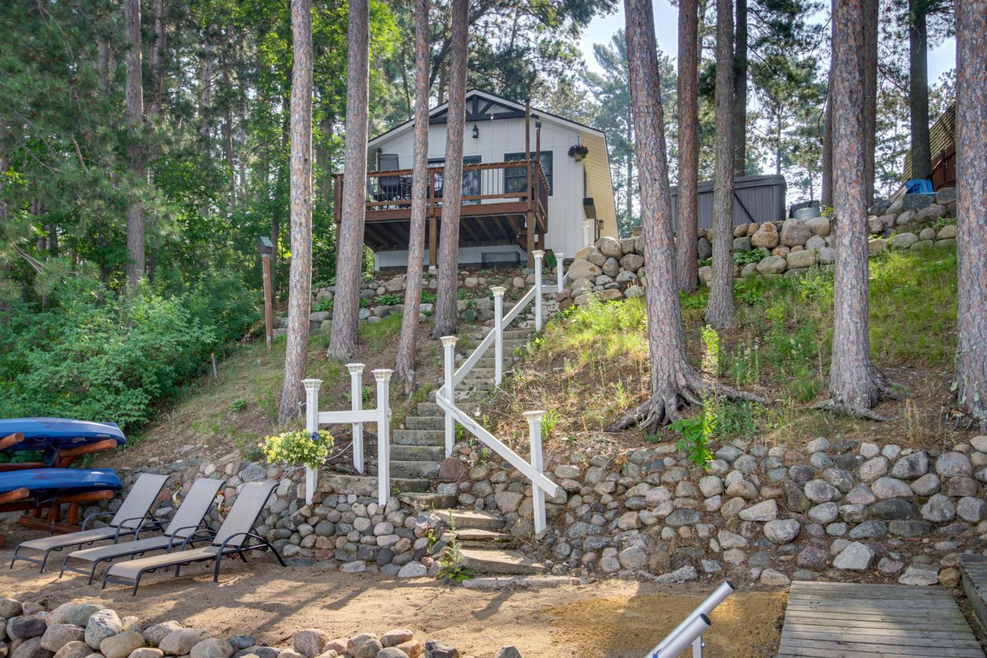 Cozy Minnesota Cabin Stay With Sibley Lake Access! Pequot Lakes Exterior photo